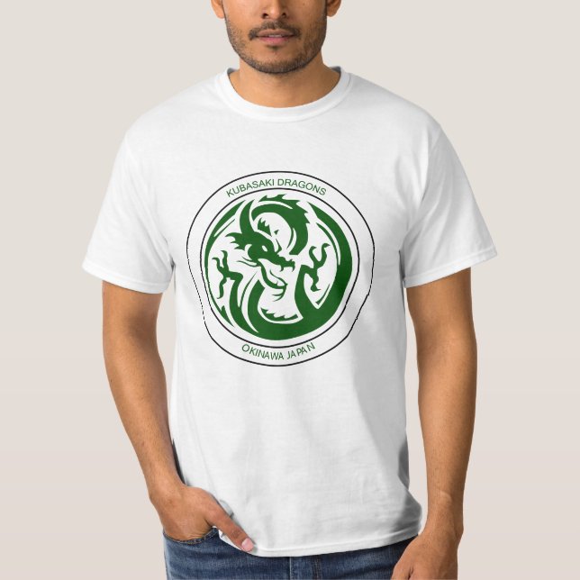 Kubasaki High Dragons Kubasaki Okinawa Japan 沖 縄 サ T-Shirt (Vorderseite)