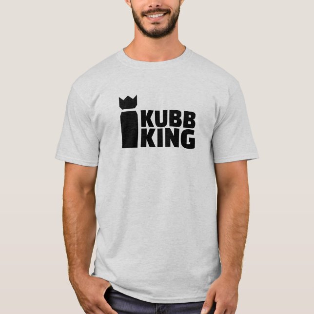 Kubb König T-Shirt (Vorderseite)