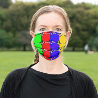 KUBE FARBE Mund-Nasen-Maske AUS STOFF
