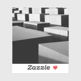 Kuben in Berlin Aufkleber