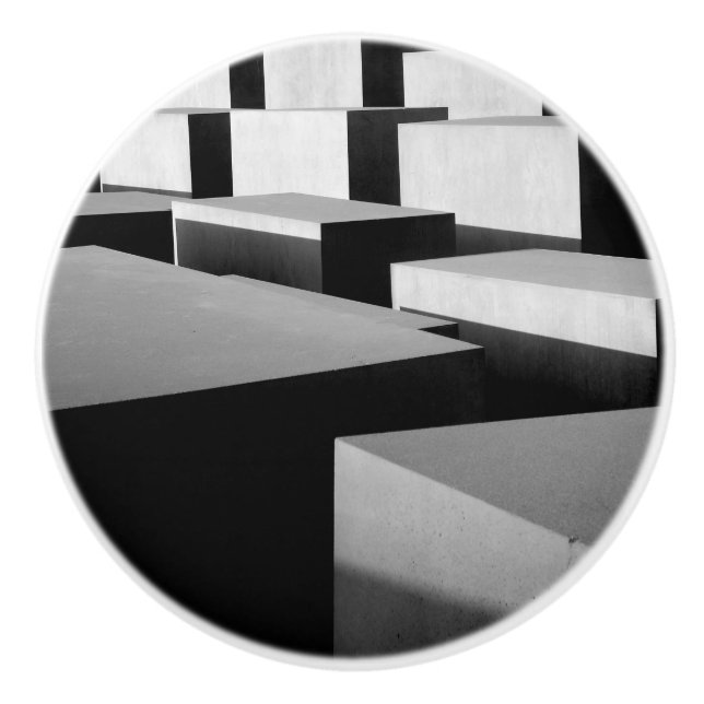 Kuben in Berlin Keramikknauf (Vorderseite)