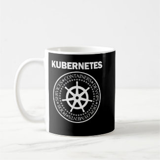 Kubernetes devops programmieren Containerdosierer Kaffeetasse