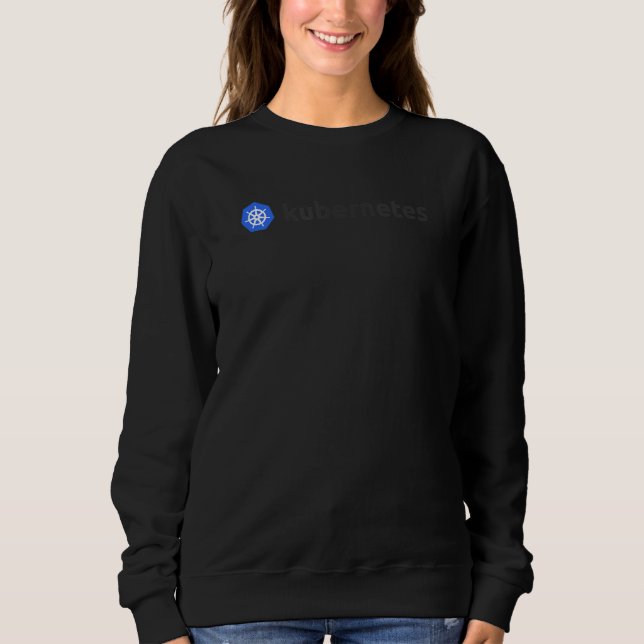Kubernetes Open Source Container-Orchestrierung E Sweatshirt (Vorderseite)
