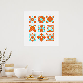 Kubikglyphen Poster