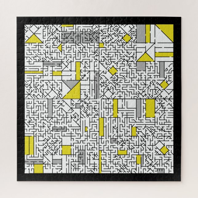 Kubismus Maze Jigsaw Puzzle (Vertikal)