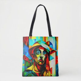 Kubismus Tote Bag Tasche