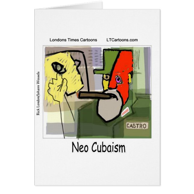 Kubist Castro NeoCubaism Funny (Vorne)