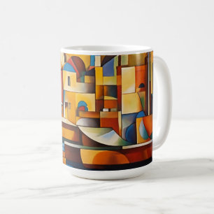 "Kubist Sydney Opera House Tasse" Kaffeetasse