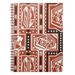 Kubistische Formen (1924) Charles Goy Notizblock