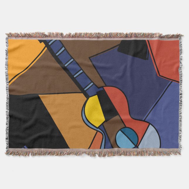kubistische Gitarren Surrealismus Malerei. Decke (Vorderseite)