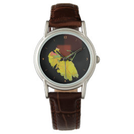 Kubistische Rose Armbanduhr