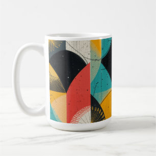 Kubistischer Fisch 444 mg Kaffeetasse