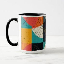Kubistischer Fisch 444 mg Tasse