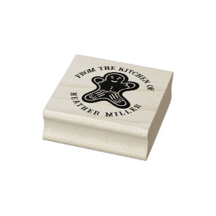 Küche Bäckerei Personalisiert Lebkuchen Keks Gummistempel