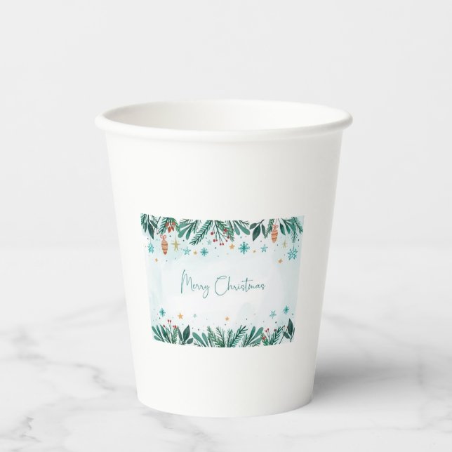 Küche & Esstisch Trinkbehälter Tasse Pappbecher (Vorderseite)