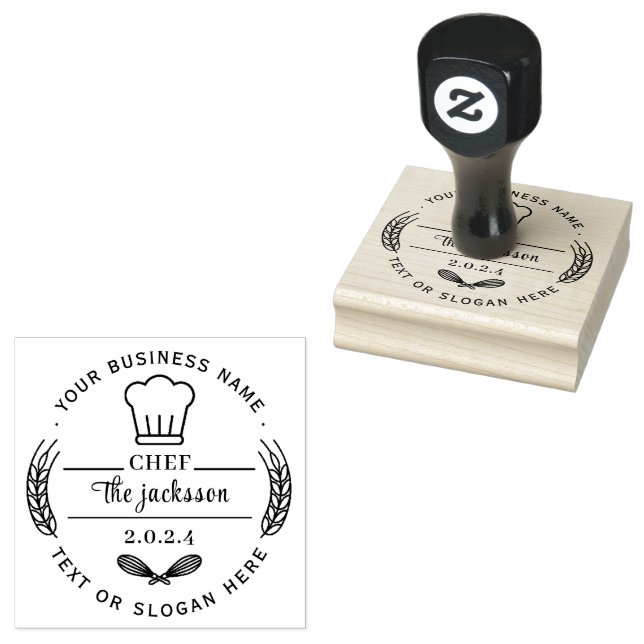 Küche Gummistempel (Stempel)
