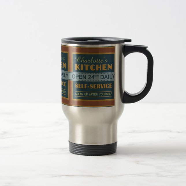 Küche - individuelle Name - Tasse (Rechts)