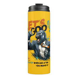 KÜCHE LOS GEHT'S LERNEN THERMAL-TUMBLER  THERMOSBECHER
