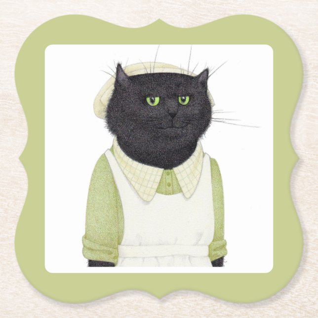 KÜCHE MAID CAT-Bracket-Untersetzer Untersetzer (Vorderseite)