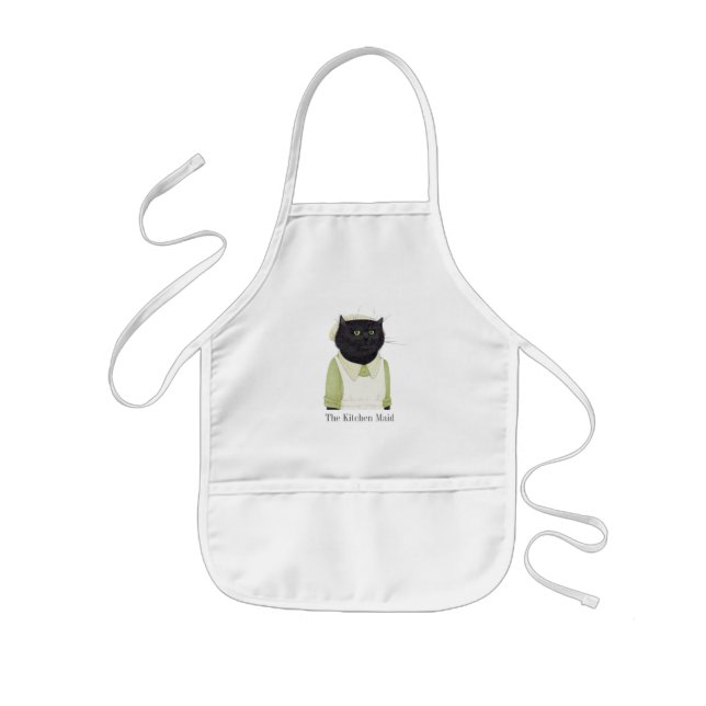 KÜCHE MAID CAT Kids Schürze (Vorne)