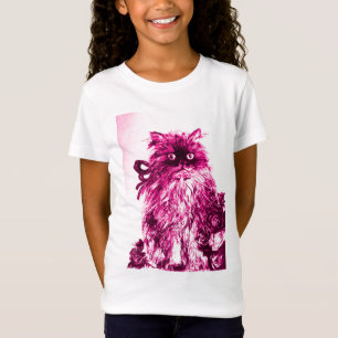 KÜCHE MIT ROSE, rosa Fuchsienweiß T-Shirt