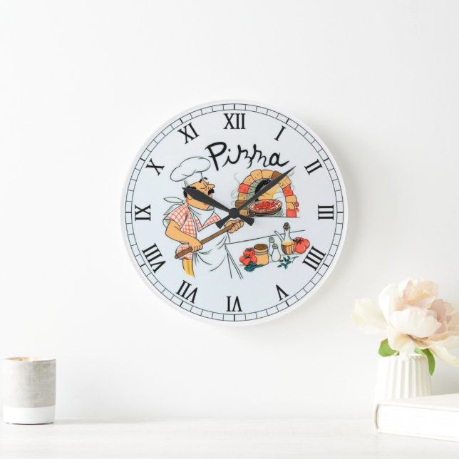 Küche oder Restaurant Große Wanduhr (Zuhause)
