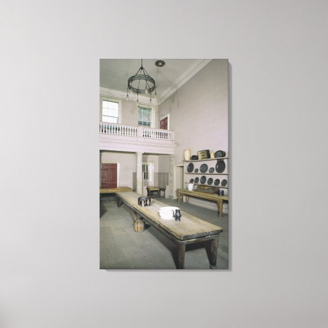 Küche Räume Mitte 18. Jahrhundert Leinwanddruck (Vorderseite)