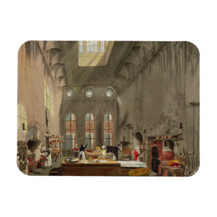 Küche, St James Palast, graviert von William J Magnet