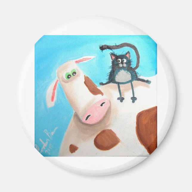 KÜCHE UND KATZE MAGNET (Vorne)