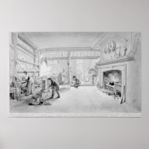 Küche von Herrn Sander's Coffee and Eating Poster