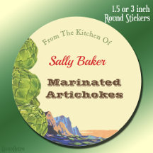 Küche von Retro Artichokes essbare Rezept