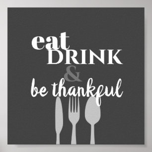 Küche Zitat Kunst Moderne essen Poster