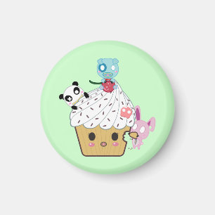 Kuchen-Angriff! (>_<) Magnet