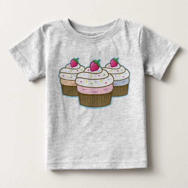 Kuchen Baby T-shirt (Vorderseite)