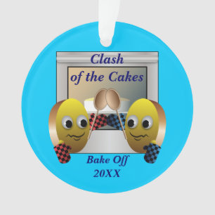 Kuchen-Backen-Wettbewerb Ornament