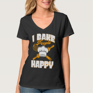 Kuchen Bäcker backen Bäcker Kuchen Bäcker I Bake P T-Shirt