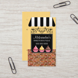 Kuchen-Bäckerei-Butike Visitenkarte