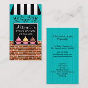 Kuchen-Bäckerei-Butike Visitenkarte