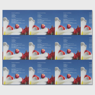 Küchen-Brautparty-Verpackungs-Papier Geschenkpapier