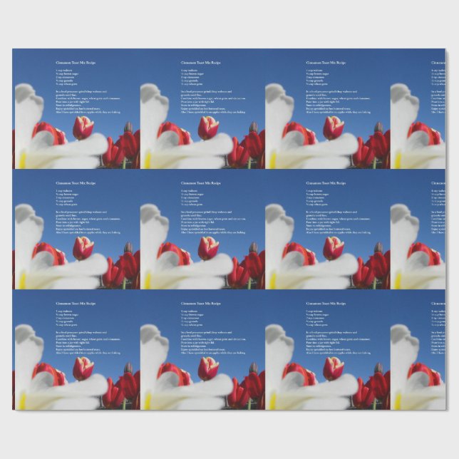 Küchen-Brautparty-Verpackungs-Papier Geschenkpapier (Flach)