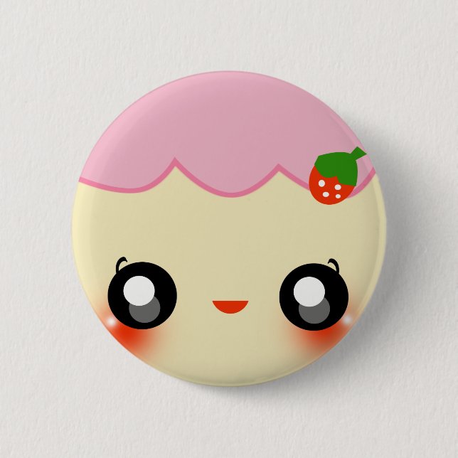 Kuchen Chan Button (Vorderseite)