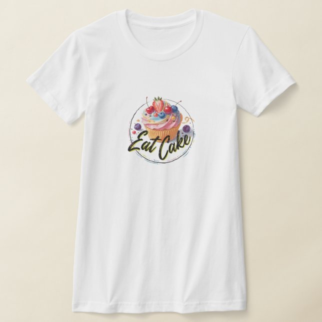 Kuchen essen T-Shirt (Ablage )