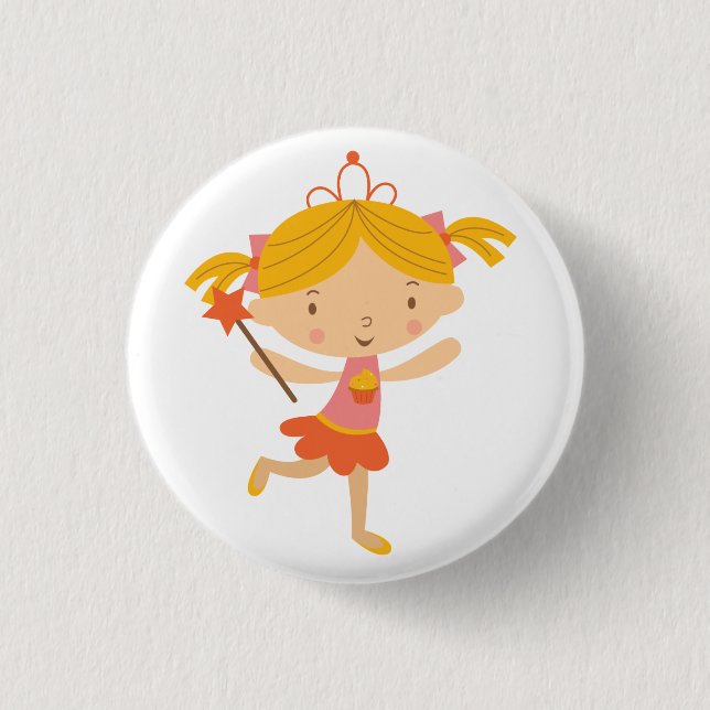 Kuchen-Fee Button (Vorderseite)