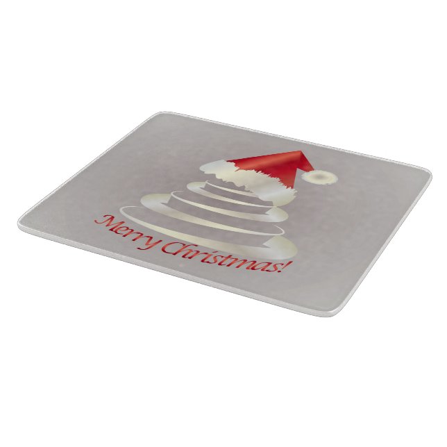 Kuchen für Santa Schneidebrett (Ecke)