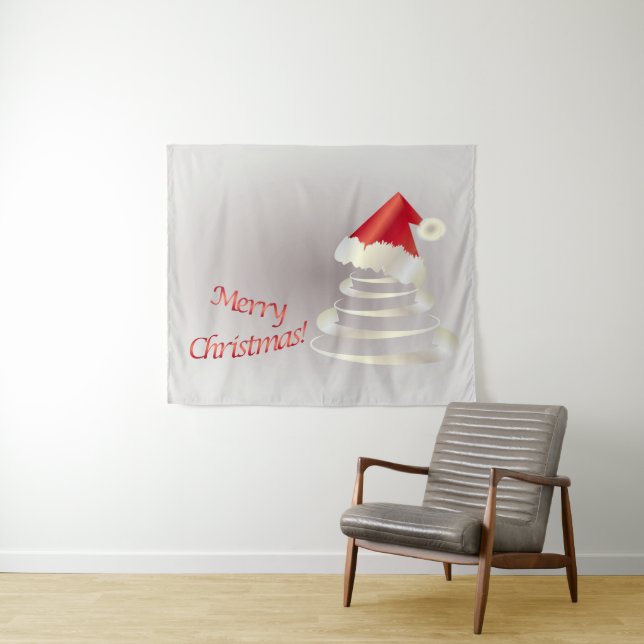 Kuchen für Santa Wandteppich (Beispiel (Horizontal))