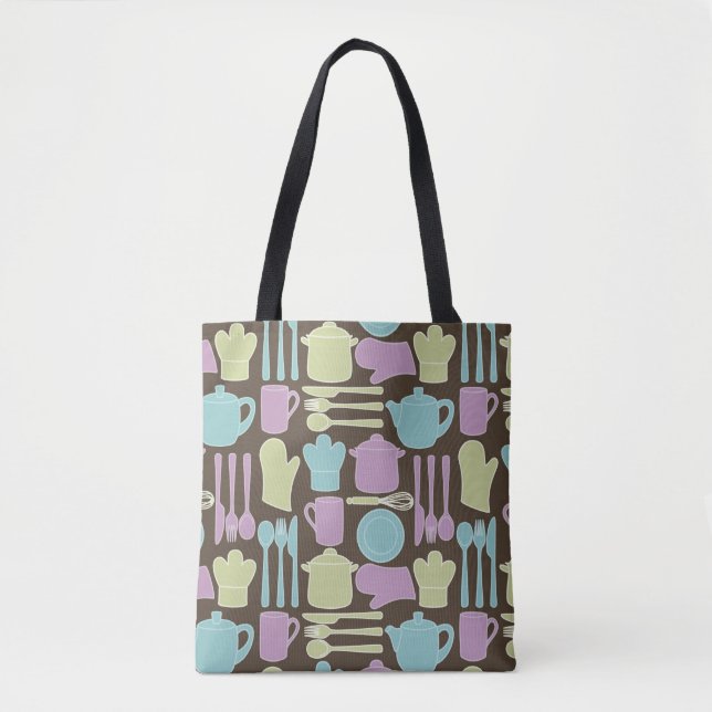 Küchen-Gerät-Muster 2 Tasche (Vorderseite)