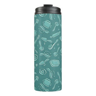 Küchen-Gerät-Muster Thermosbecher