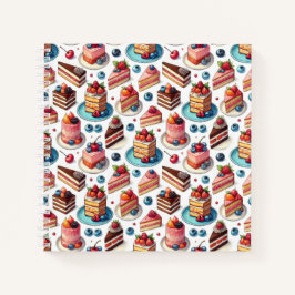 Kuchen in deinem Gesicht Notizbuch