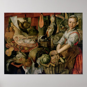Küchen-Innenraum, 1566 Poster