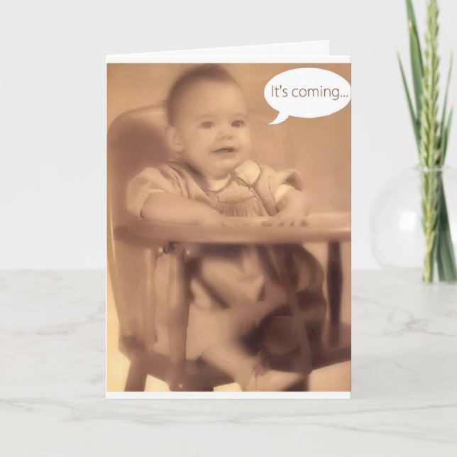 Kuchen Karte (Vorderseite)